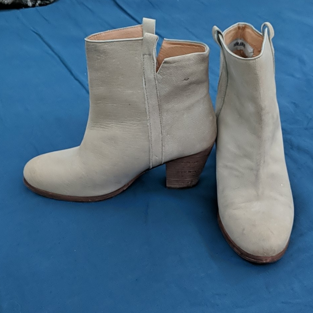 Cream Colored Booties